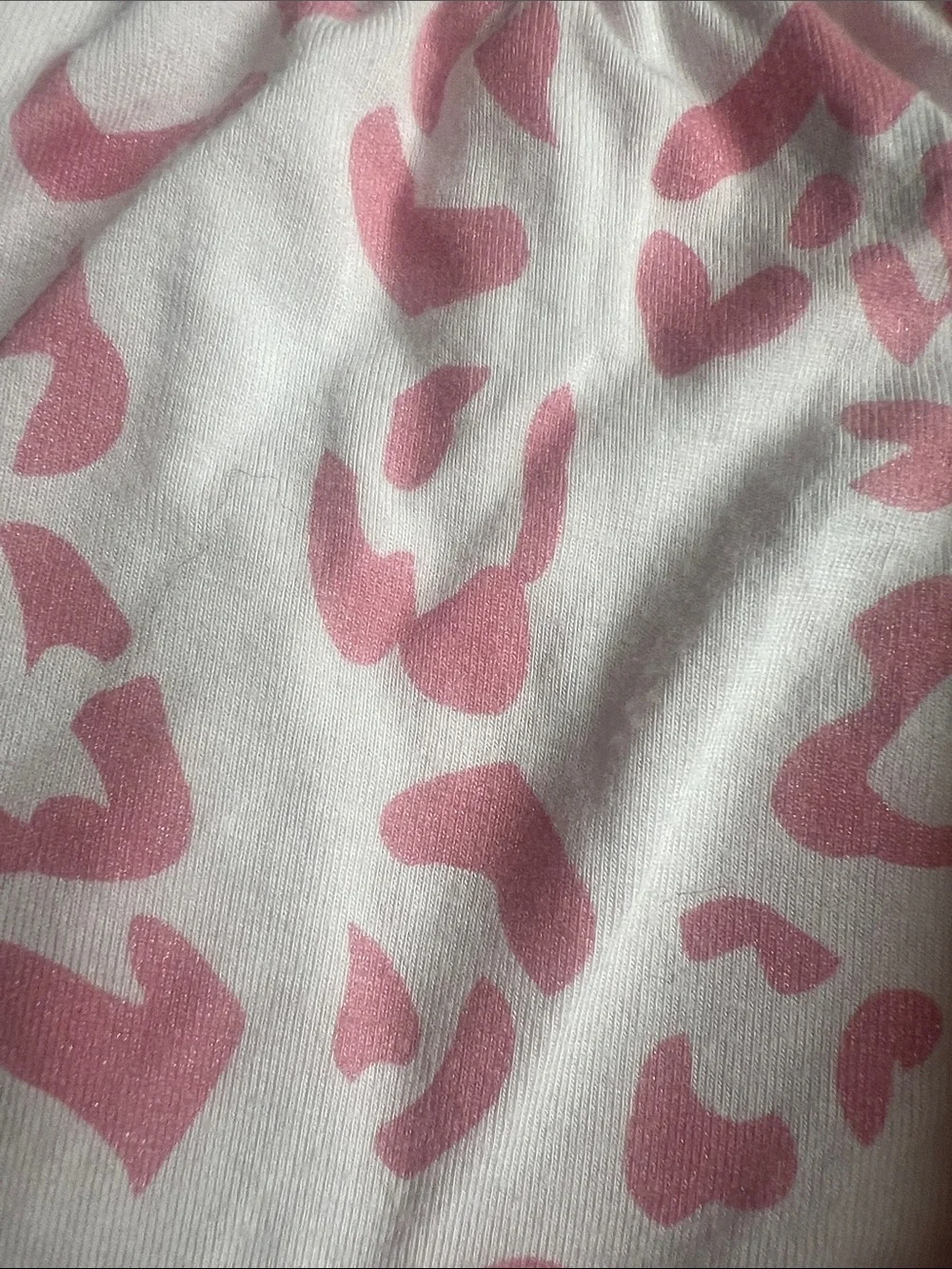 Kyte Baby Pink Sakura Leopard Tank Top & Shorts Pajama Set